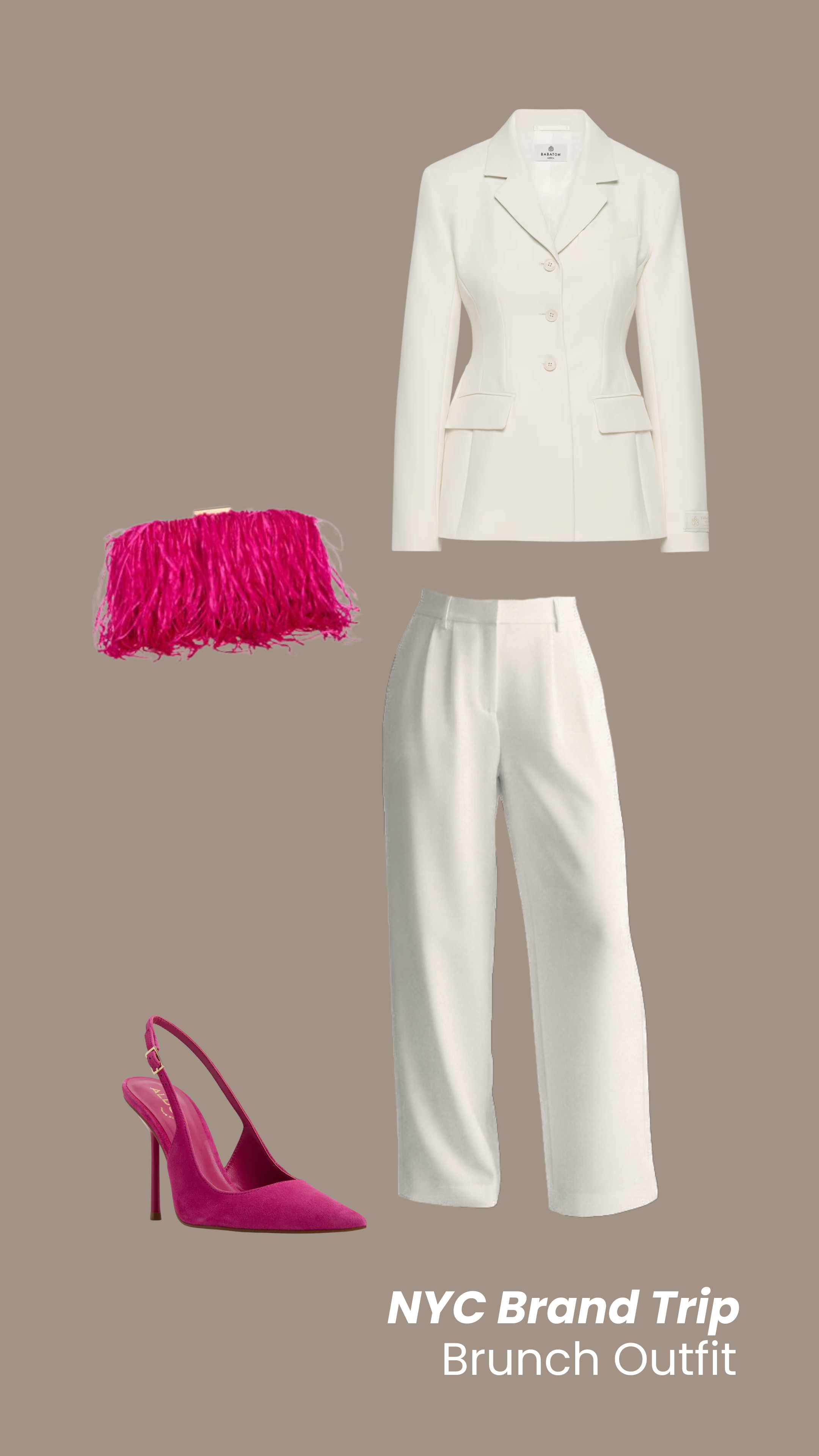 Brand Trip Brunch Fit

Blazer: Aritzia
Trousers: Aritzia
Shoes: ALDO Serrah Pump
Clutch: Bloomingdales

#mothersdaybrunch #brunchstyle #chicoutfit #springstyle #feminineelegance 

 

#LTKootd #LTKWorkwear #LTKMothersDay