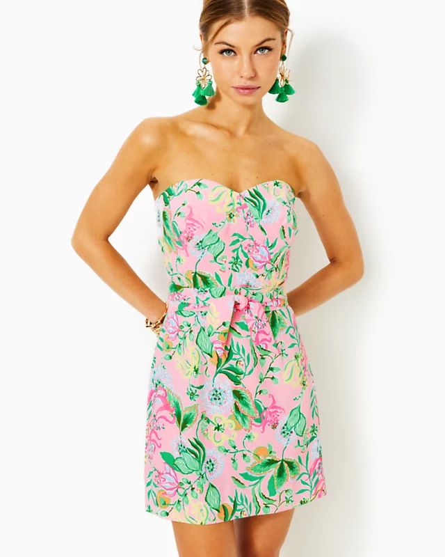 Kylo Strapless Skirted Romper | Lilly Pulitzer | Lilly Pulitzer