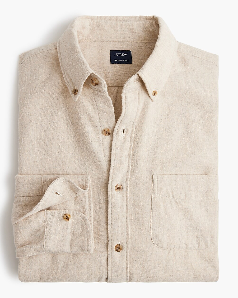 Brushed twill shirt | J.Crew Factory