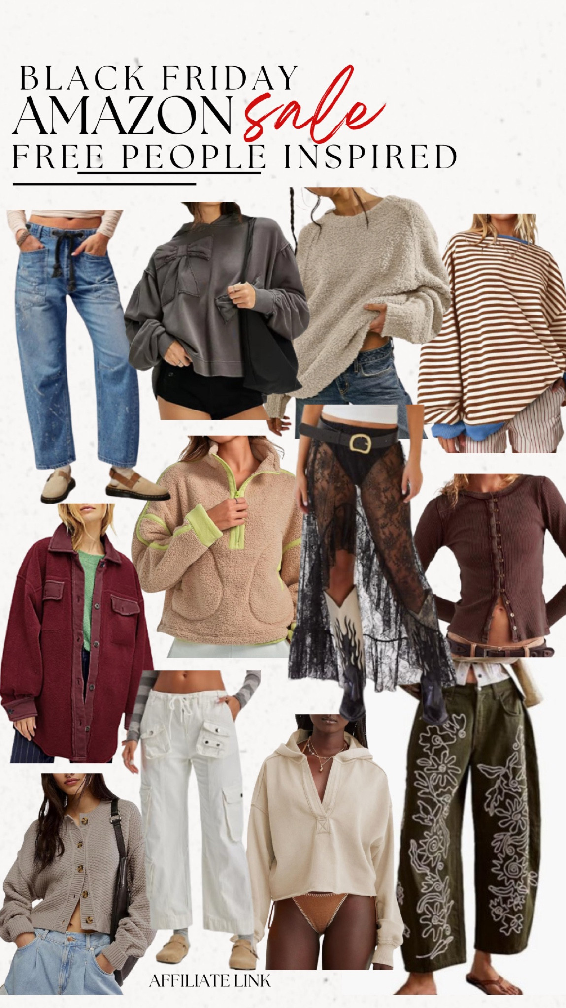 Free people inspired Black Friday Amazon finds 

#LTKHoliday #LTKStyleTip #LTKSeasonal