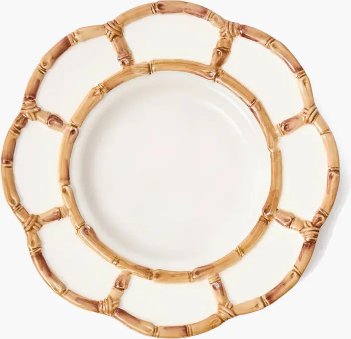 Petal Wooden Ceramic Dinner Plate | Nordstrom