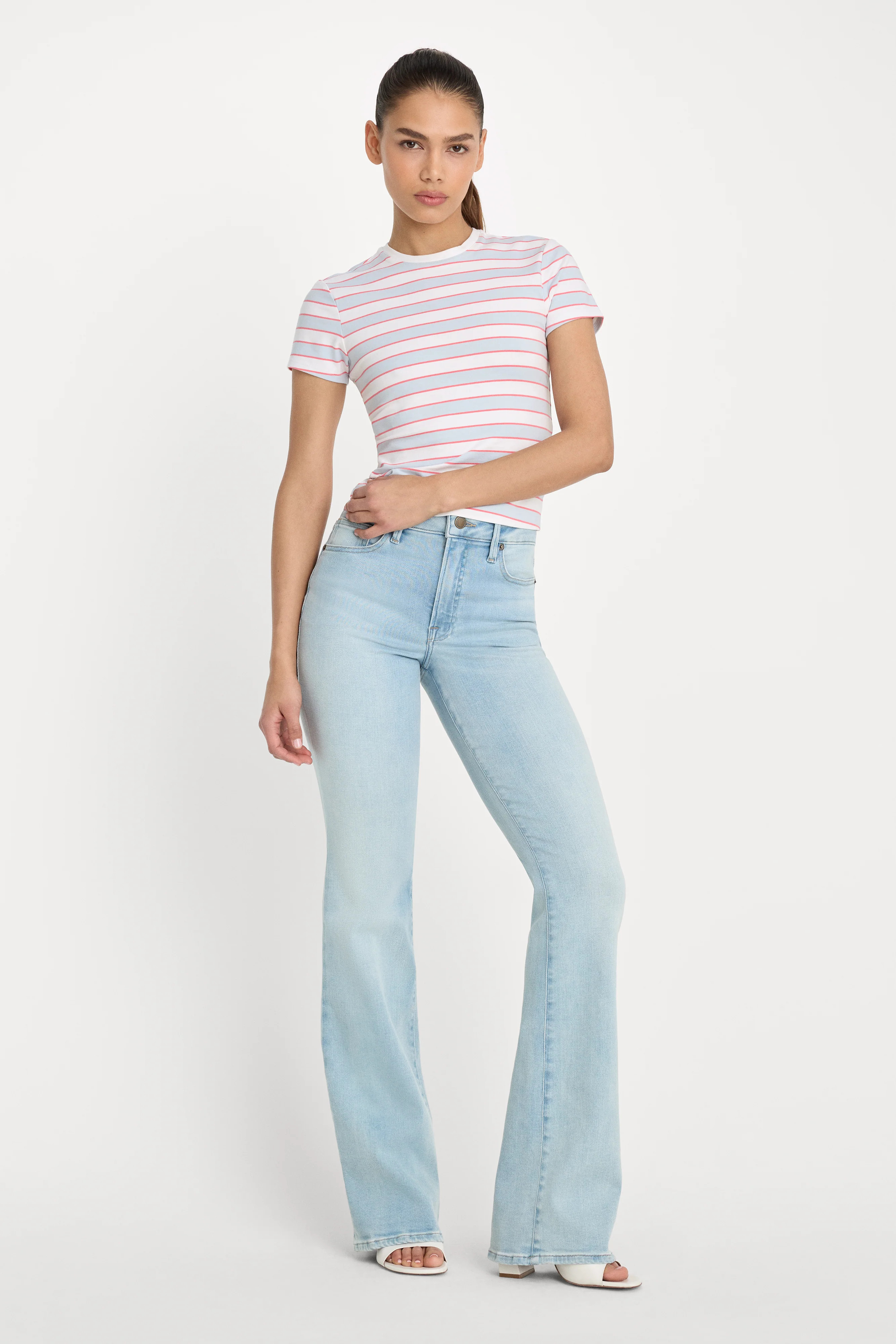 SOFT TECH GOOD CLASSIC BOOTCUT JEANS | INDIGO1275 - GOOD AMERICAN | Good American