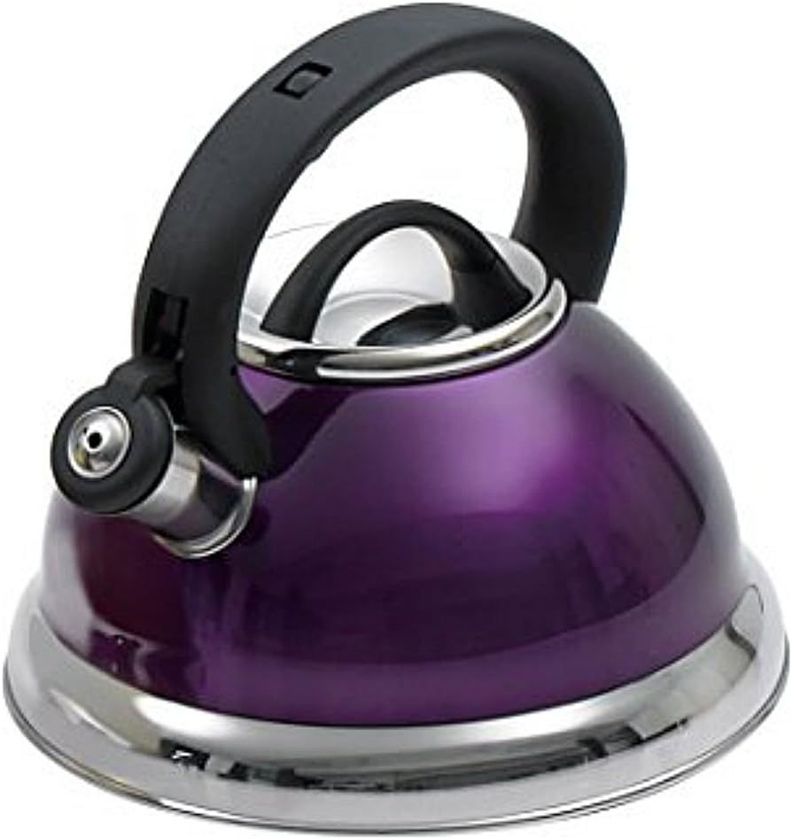 Kitchenworks 2.5 Qt. Whistling Tea Kettle In Purple | Amazon (US)
