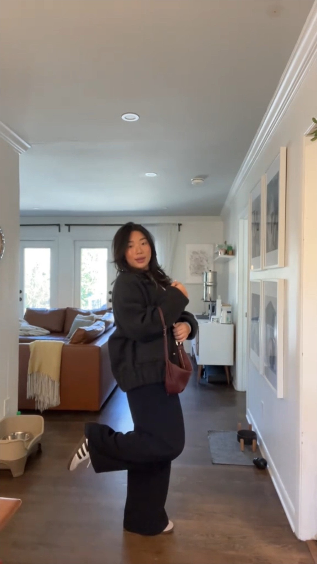 Top: medium
Bottom: 29 petite 
Shoes run half size big, be sure to wear longer socks to protect your heels! 

#LTKmidsize #LTKfindsunder100