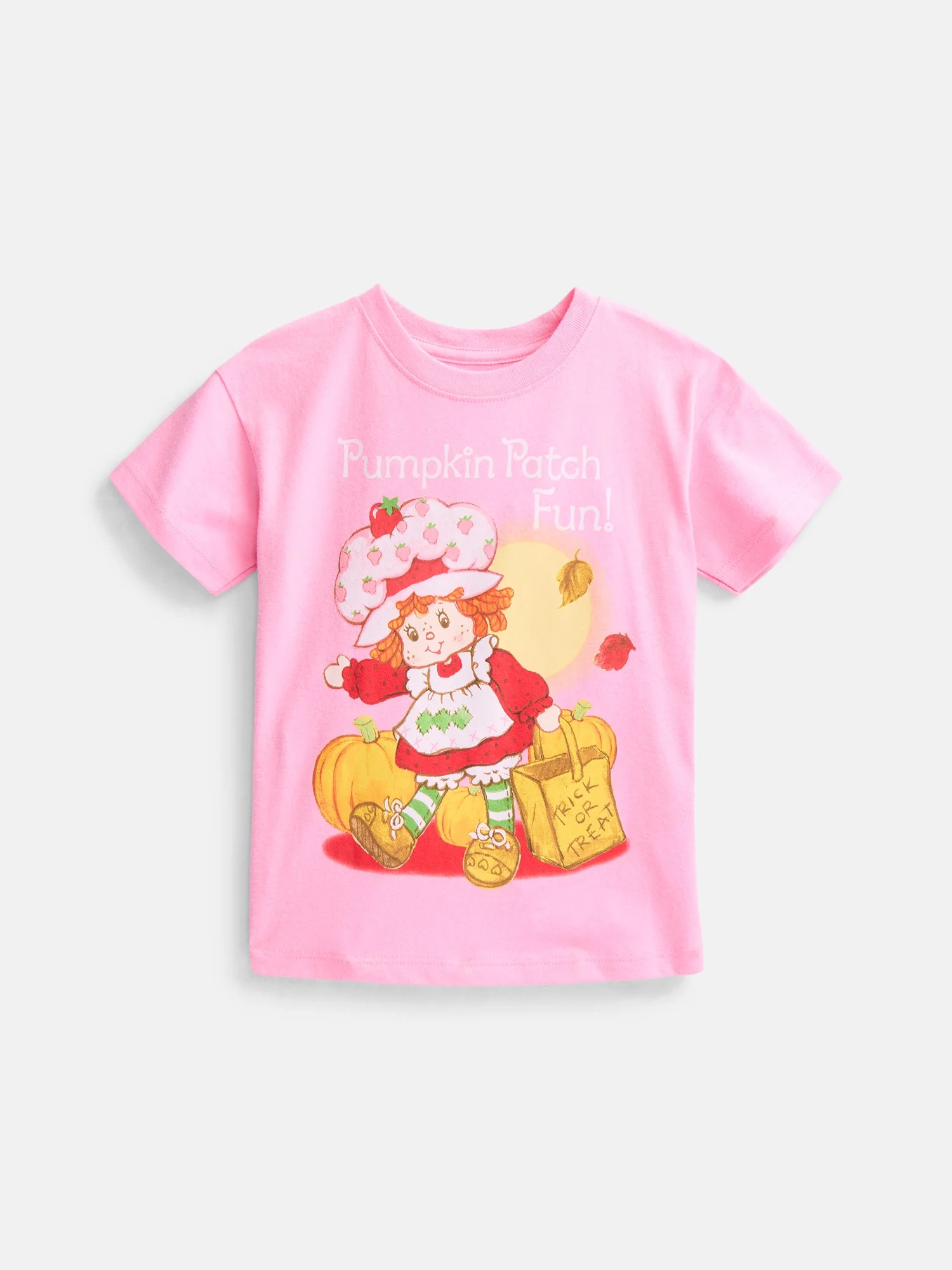 Strawberry Shortcake Toddler Girls Halloween Crewneck Tee with Short Sleeves, Sizes 12M-5T | Walmart (US)