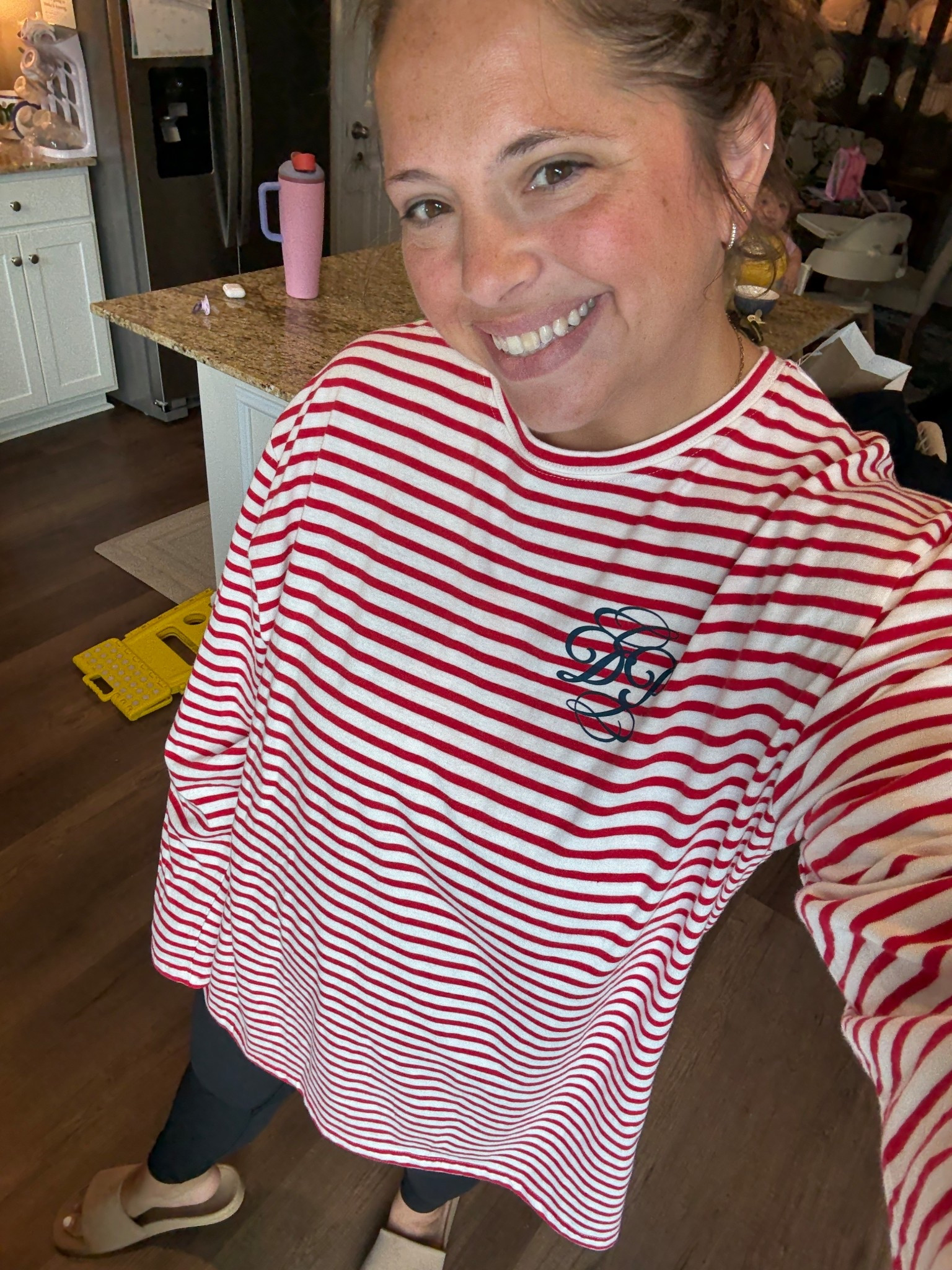 Anthropologie sale find 💸 wearing an XL and could have gone down to a Large but I like it big! 

#LTKSaleAlert #LTKMidsize #LTKFindsUnder50