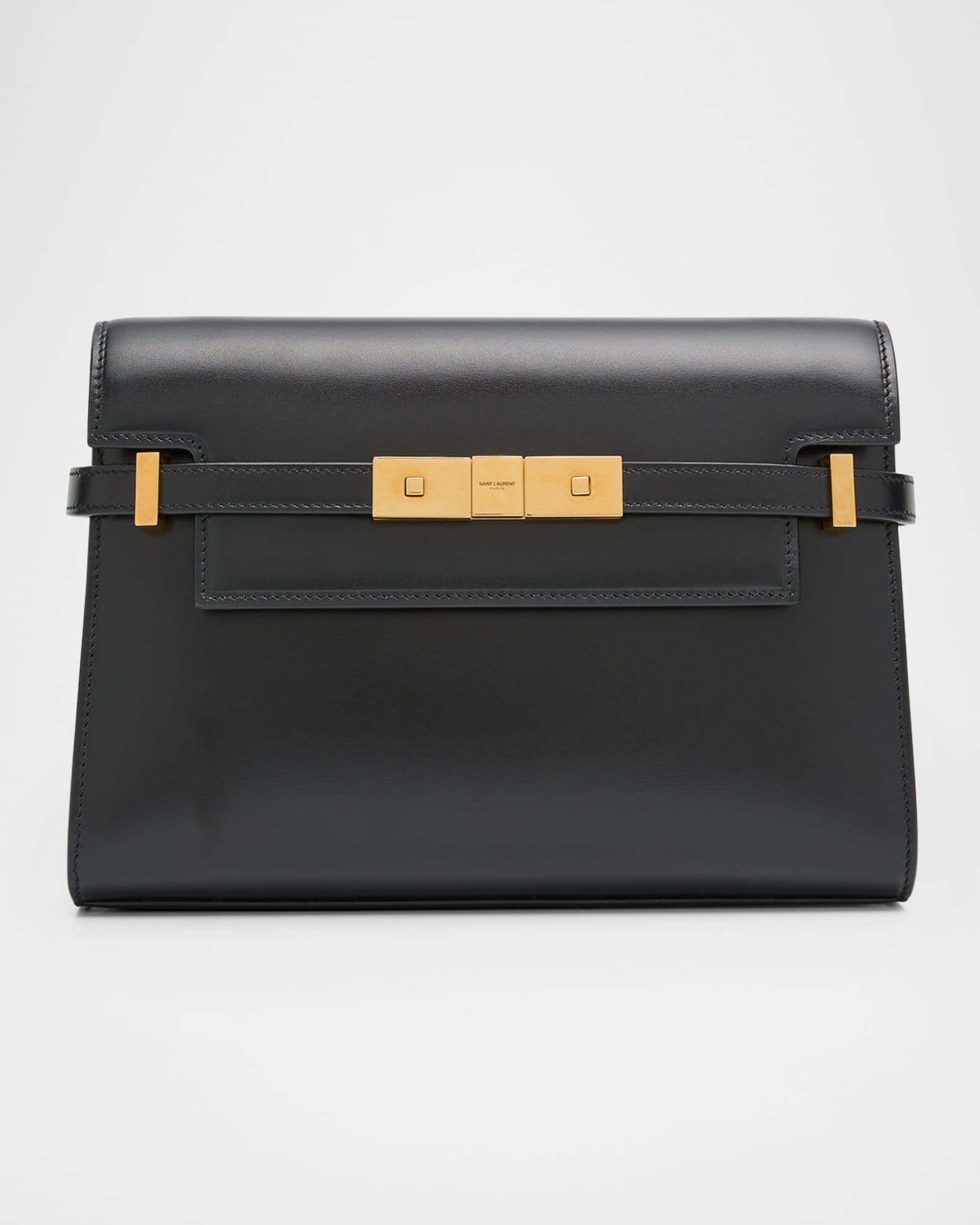 Manhattan Small Shoulder Bag in Smooth Leather | Neiman Marcus
