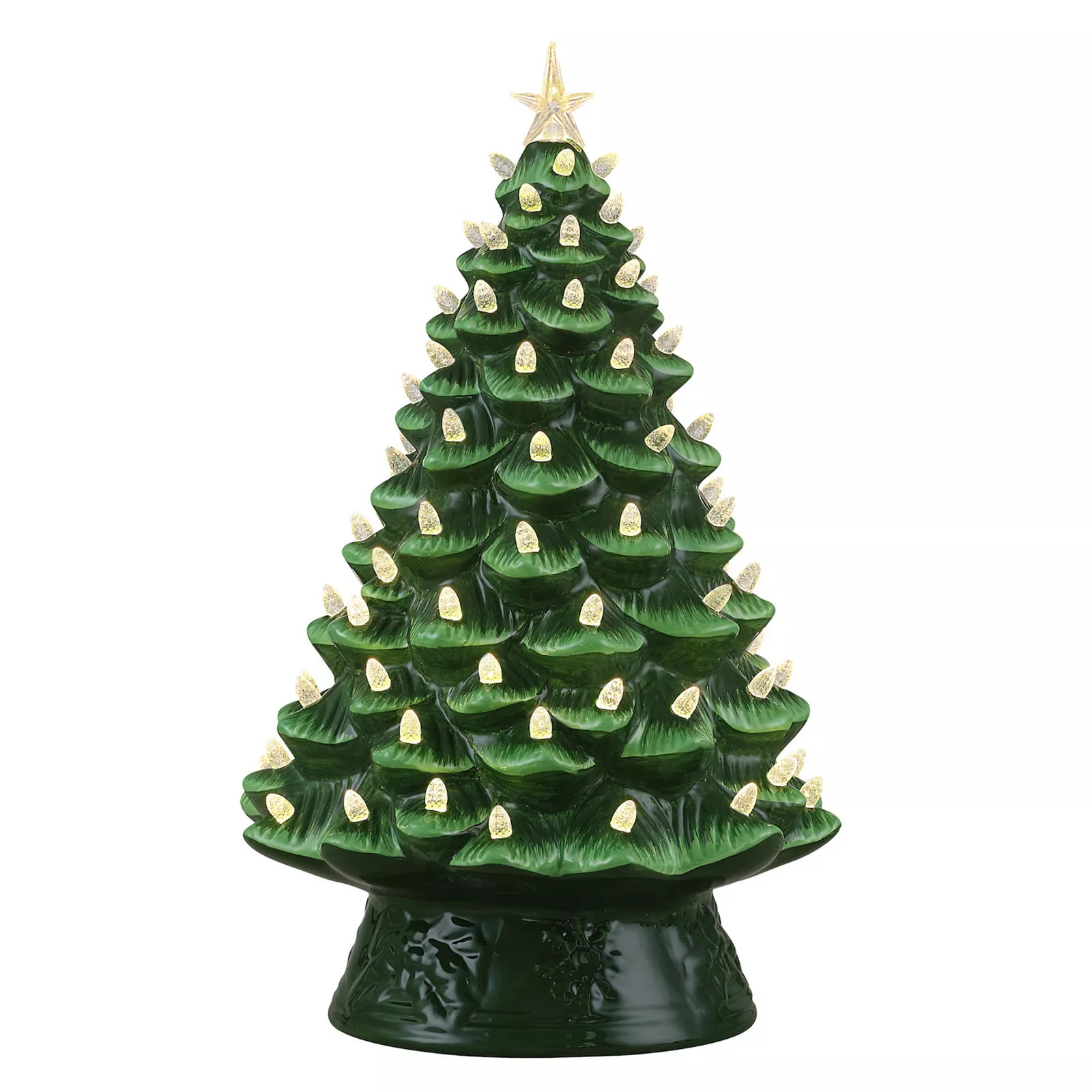 Mr Christmas Nostalgic Ceramic Tree Table Decor, Green | Kohl's