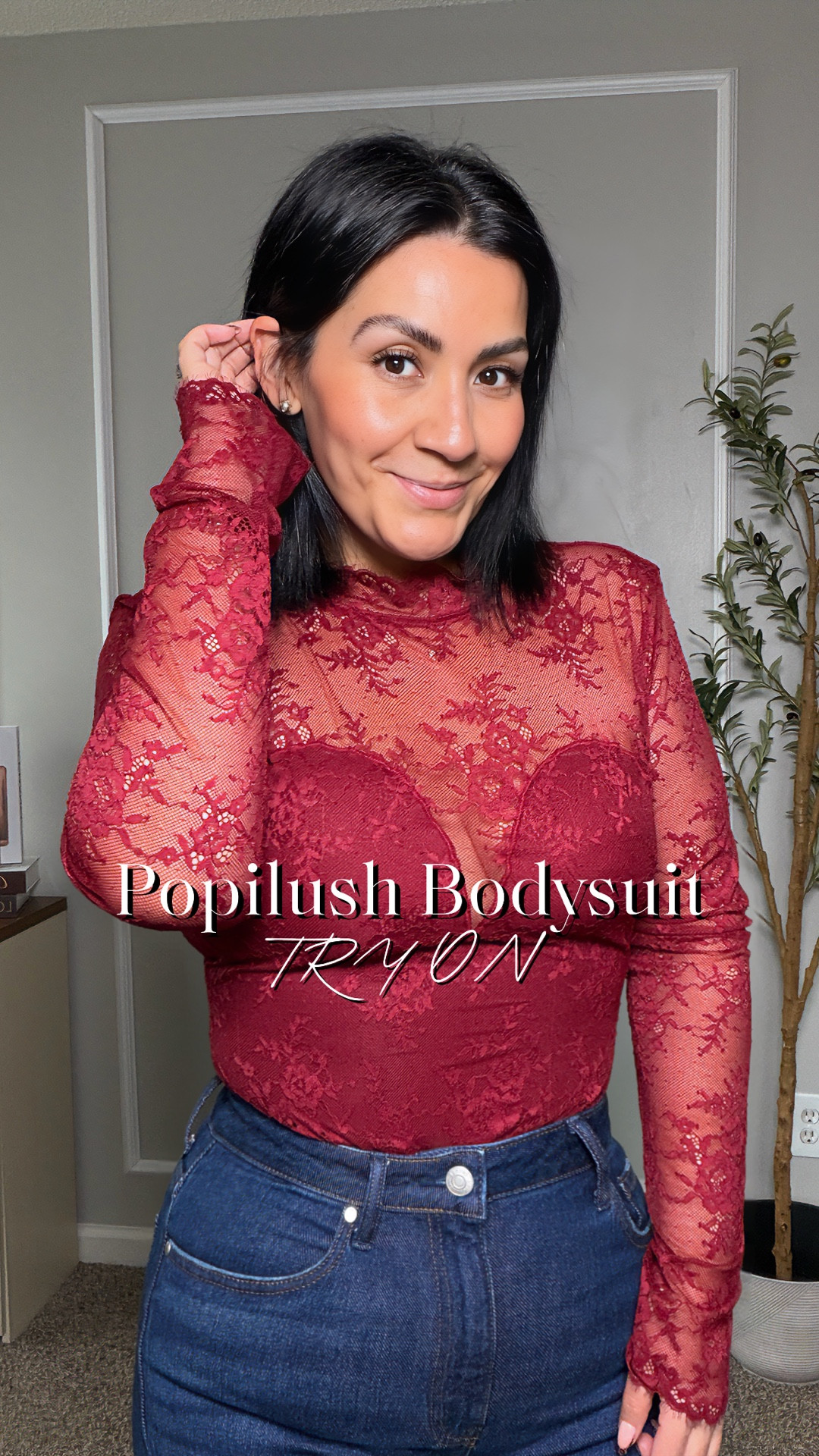 This lace bodysuit is THAT girl ❤️
The Popilush lace bodysuit snatches, smooths, and gives the perfect mix of sexy + classy for date night, girls night, or Valentine’s Day looks. The fabric is stretchy, comfy, and actually flattering — no awkward pulling or see-through issues.

For reference: I’m 5’4, 155 lbs wearing size L and it fits perfectly 👌

If you’re looking for a shapewear bodysuit, lace bodysuit outfit, or a flattering bodysuit for curvy women, this one is a must-have.

✨ Want the direct link? Comment “RED” and I’ll send it to you! 

#lacebodysuit #shapewearbodysuit #curvyfashion #petiteandcurvy #valentinesoutfit datenightlook womensfashionfinds amazonfashion ltkunder100

#LTKootd #LTKFindsUnder100 #LTKPetite