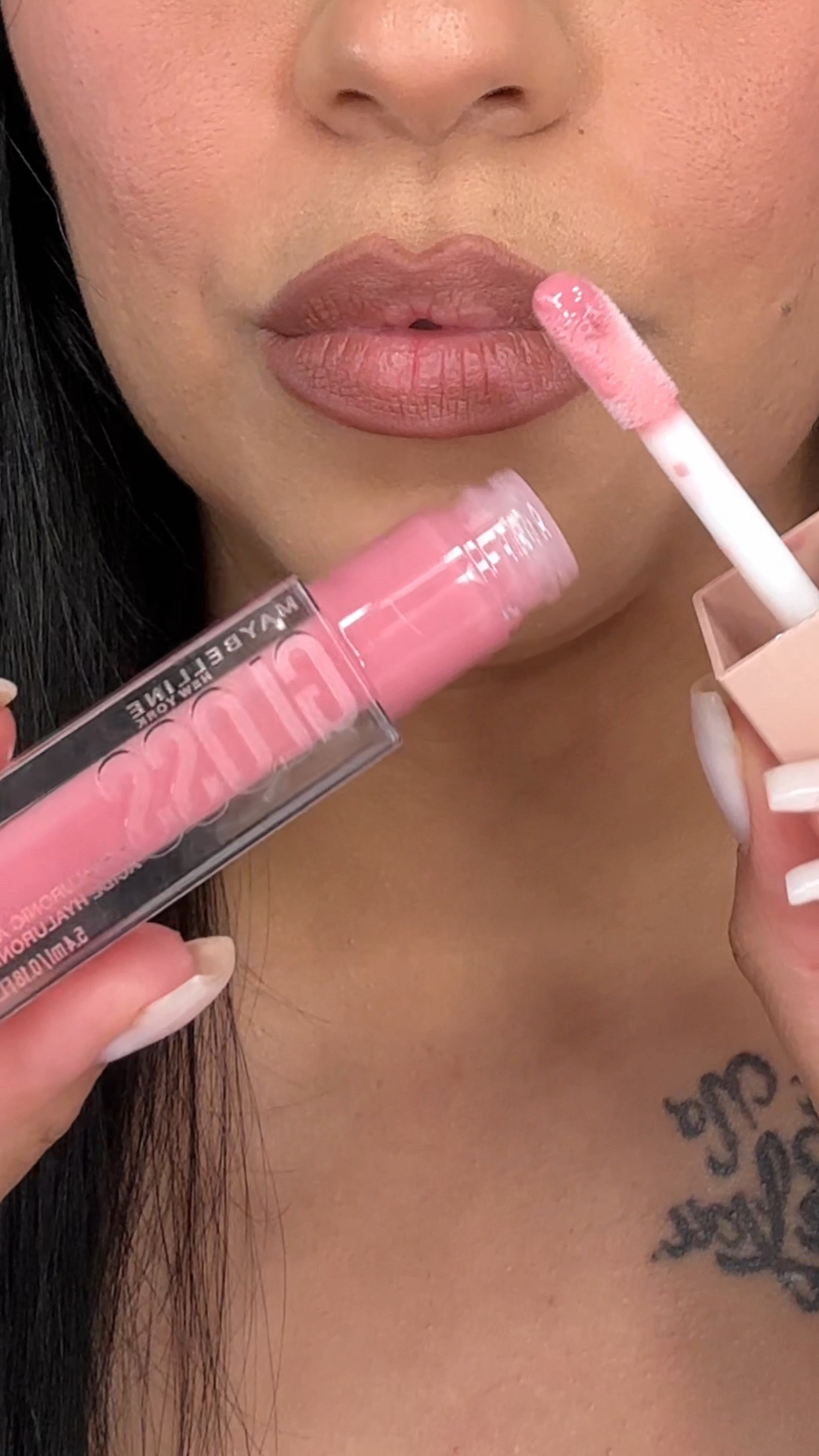 Pink Brown Glossy Lips 

#LTKbeauty