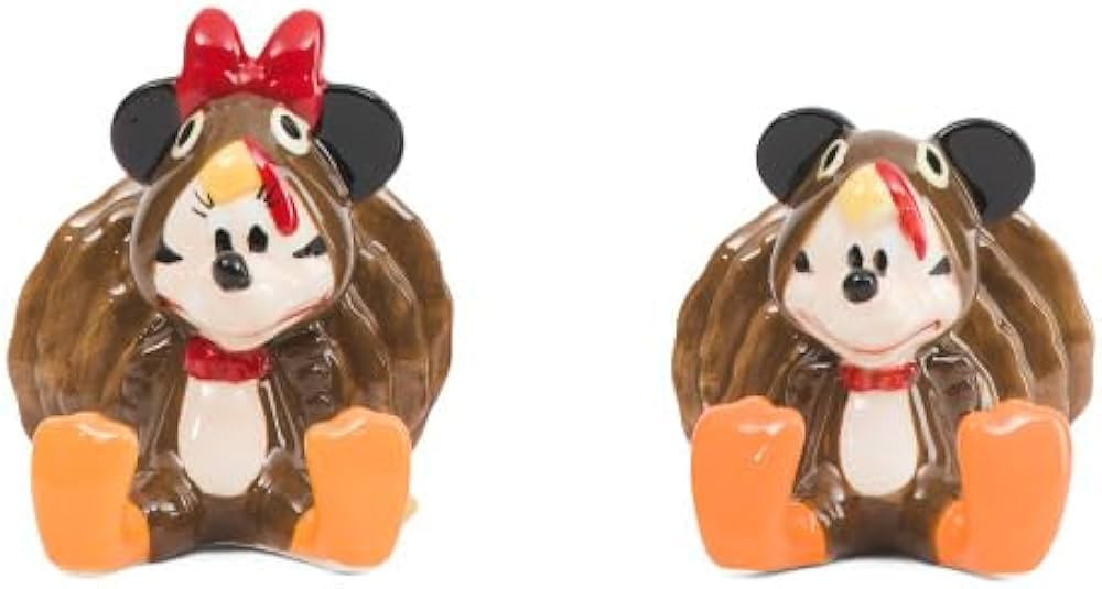 Disney Thanksgiving Salt & Pepper Shakers, Mickey & Minnie Turkeys | Amazon (US)