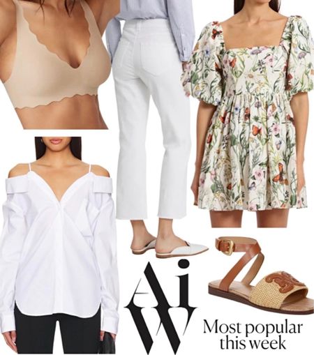 Sandal 
Sandals 
Jeans
White jeans 

Spring Dress 
Vacation outfit
Date night outfit
Spring outfit
#Itkseasonal
#Itkover40
#Itku

#LTKfindsunder100 #LTKshoecrush