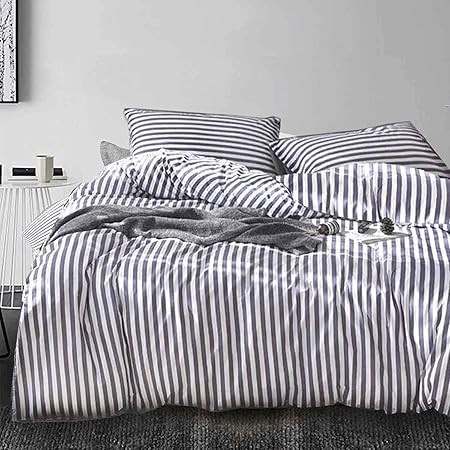 Duvet Cover Queen Set - 90x90 Luxury Microfiber Soft Lightweight Duvet Comforter Quilt Covers wit... | Amazon (US)