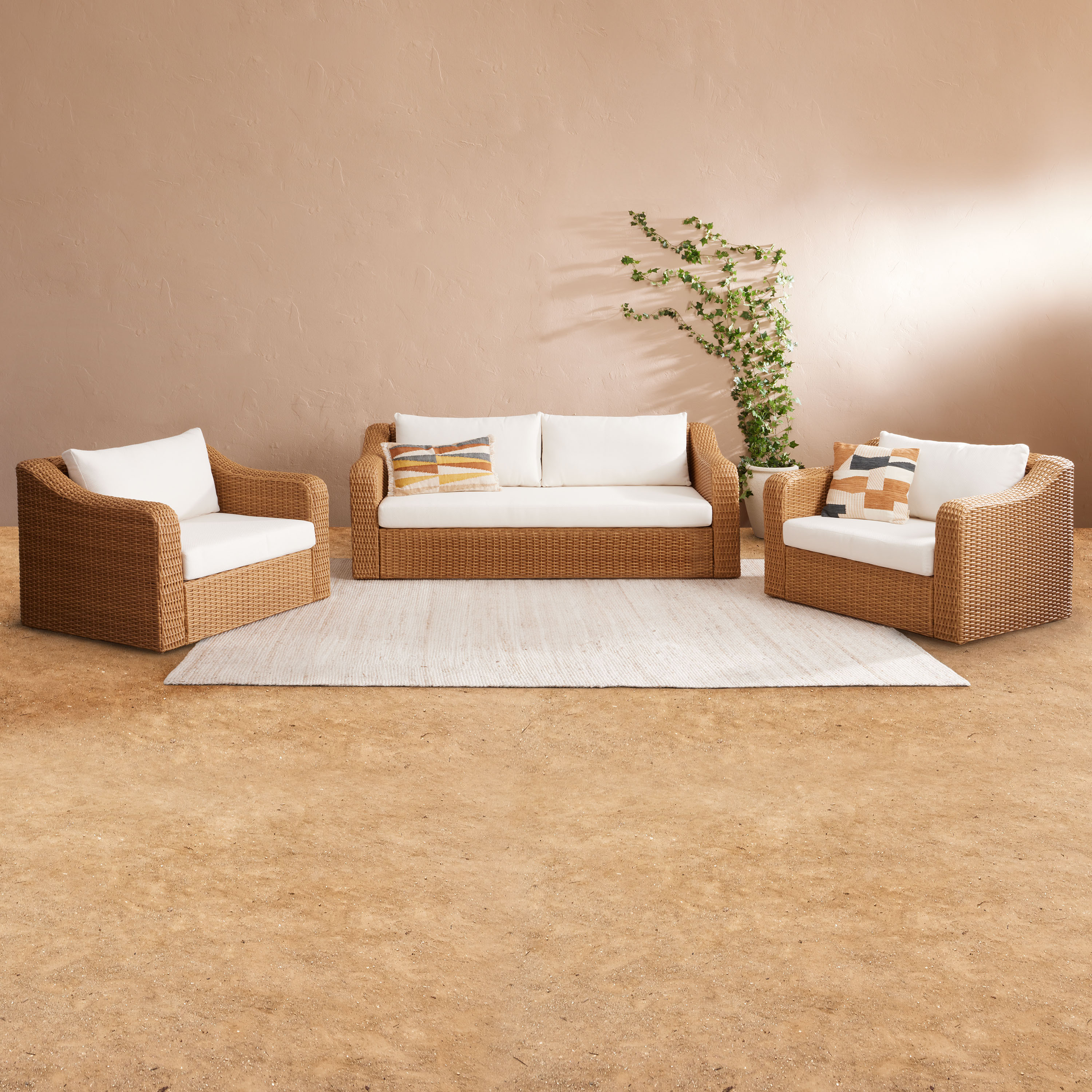 San Marcos All Weather Wicker Outdoor Seating Collection | World Market