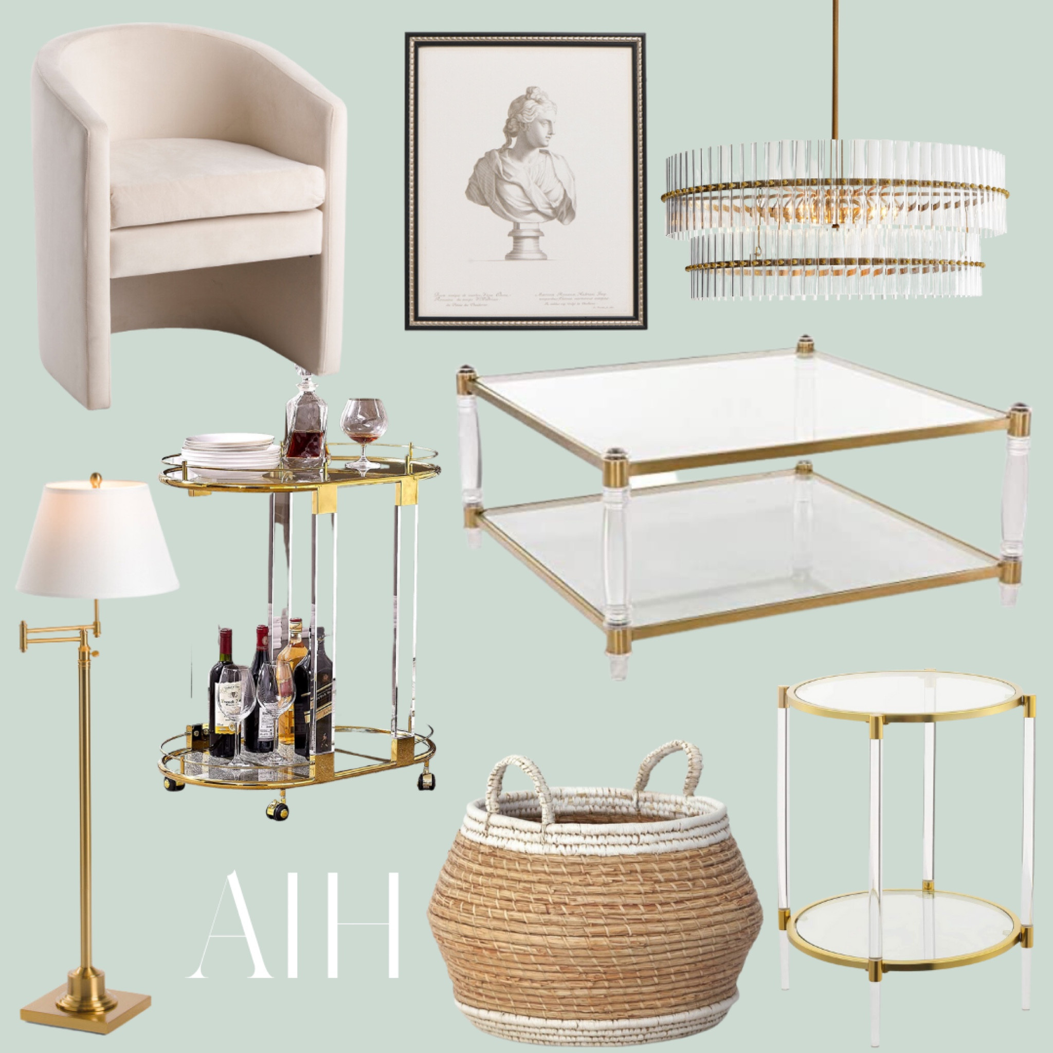 Neutral, home decor, budget, friendly home, Fine’s white and gold acrylic and gold

#LTKhome #LTKunder50 #LTKunder100