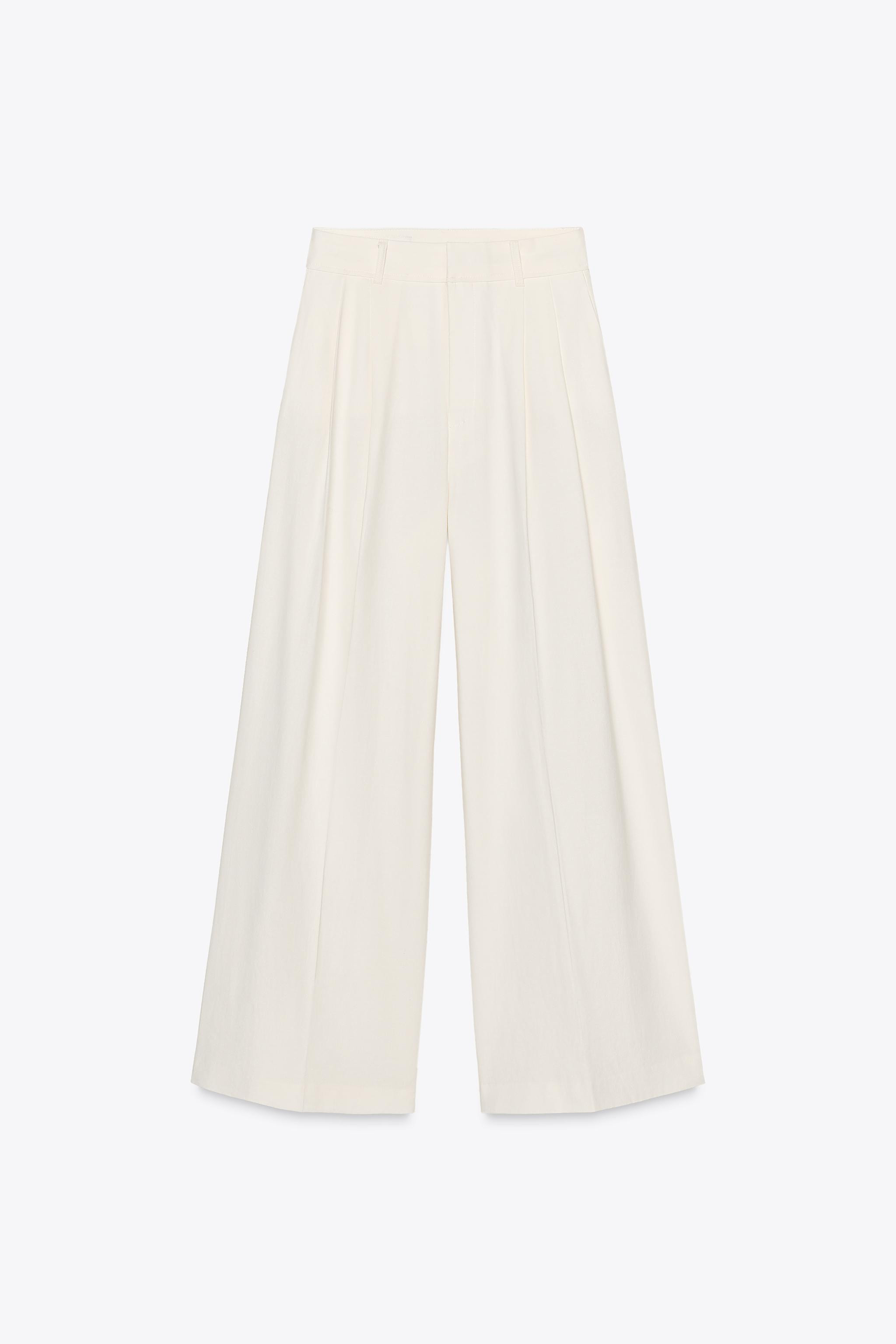 DOUBLE PLEAT PANTS | Zara US