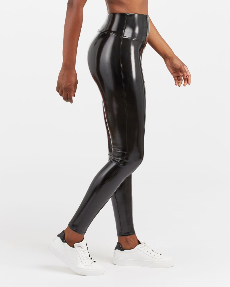 Faux Patent Leather Leggings | Spanx