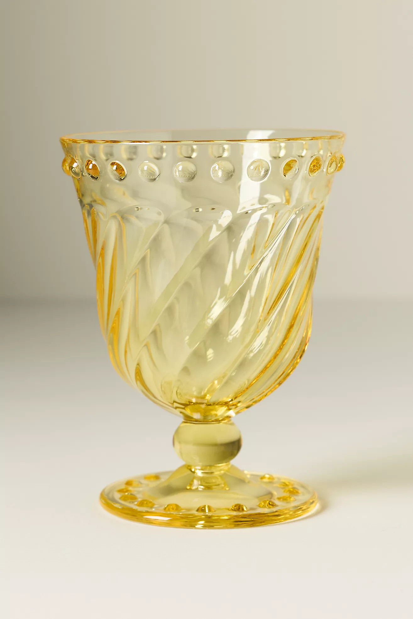 Esther Acrylic Goblets, Set of 4 | Anthropologie (US)