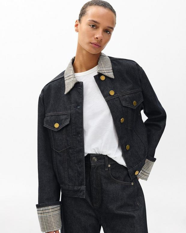 Harriet Denim Trucker Jacket | rag & bone