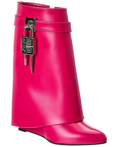 Shark Lock Leather Boot | Gilt & Gilt City