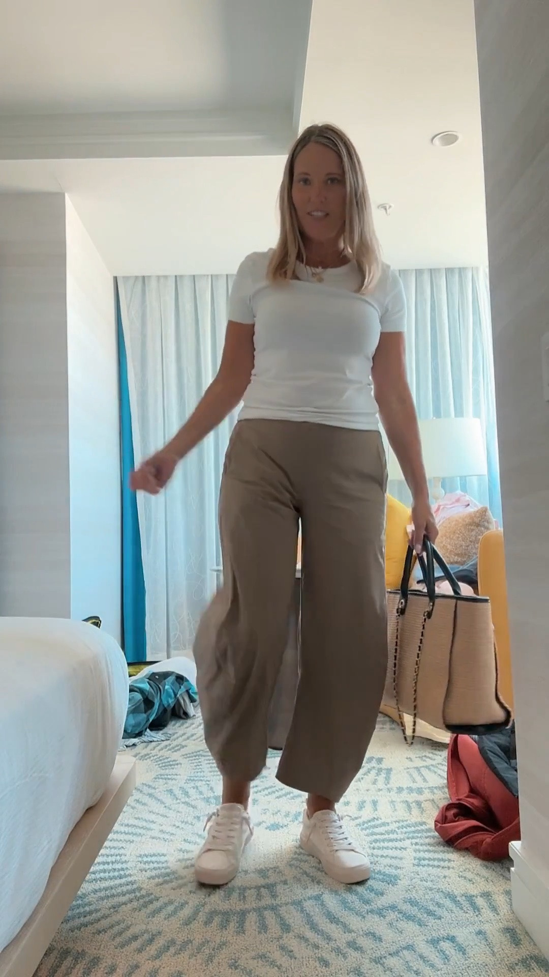 So happy for him, and even happier we had these comfy pants to get us through the day! We love how comfortable and easy they are, especially for busy days on the go. Definitely a pair we’ll be reaching for again and again.

#LTKSeasonal #LTKOver40 #LTKMidsize