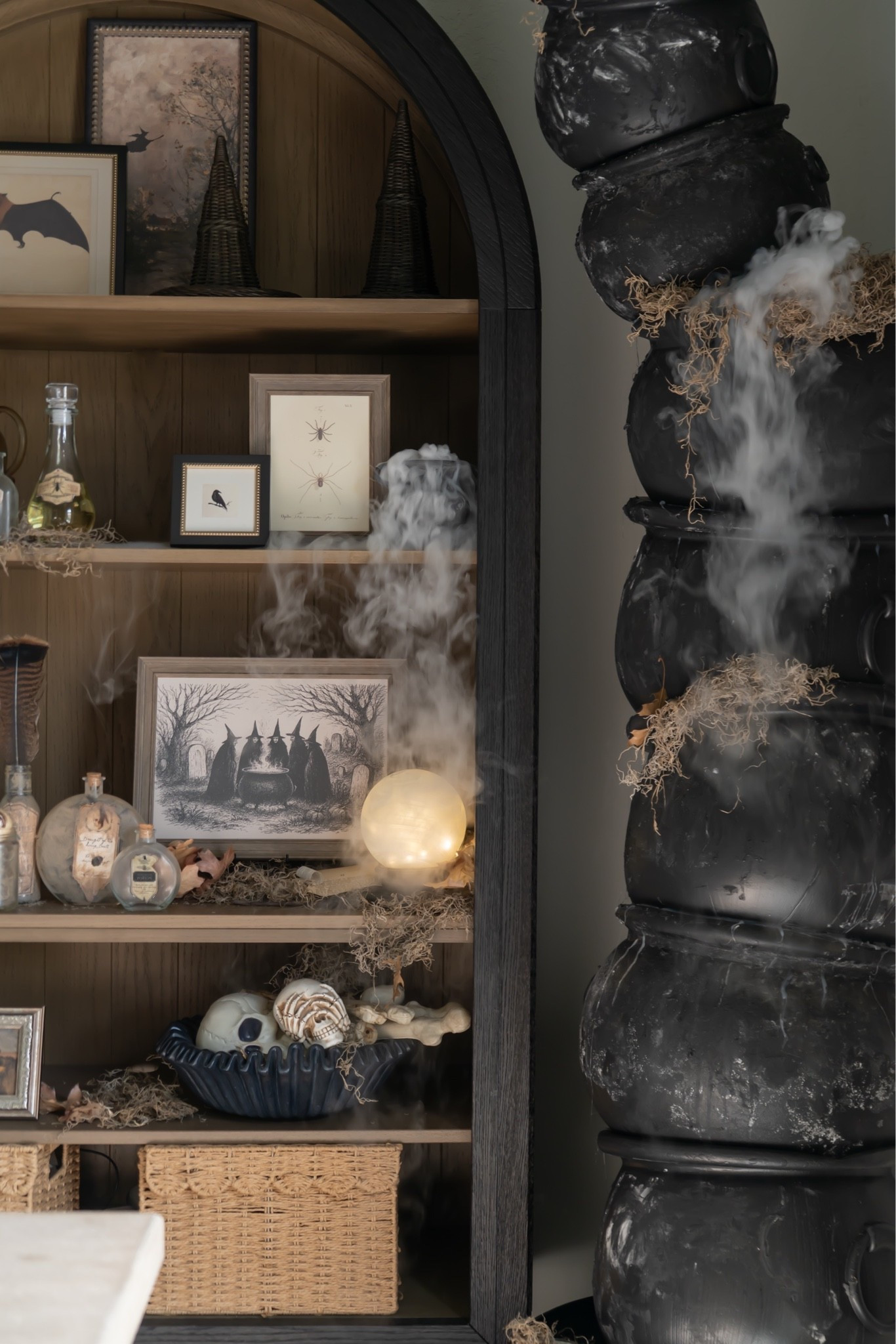 Witchy Halloween office 🍂🤎🦇

#LTKSeasonal #LTKHome #LTKSaleAlert