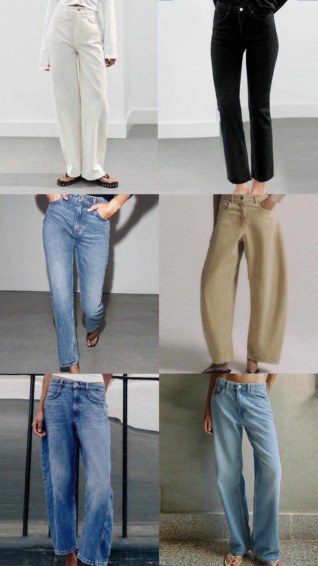 6 pairs of under $100 jeans I ❤️