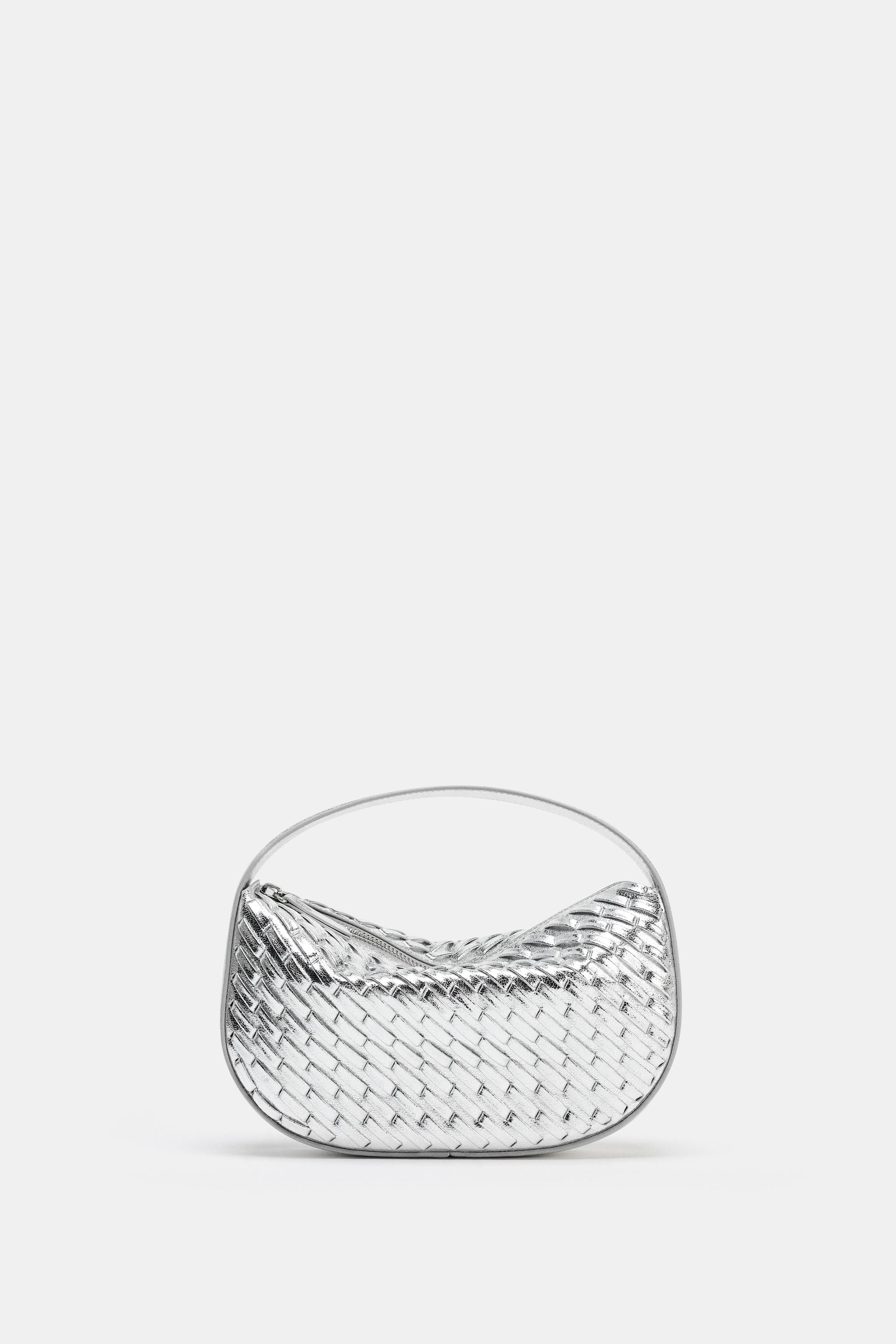 BRAIDED-EFFECT HANDBAG | Zara UK