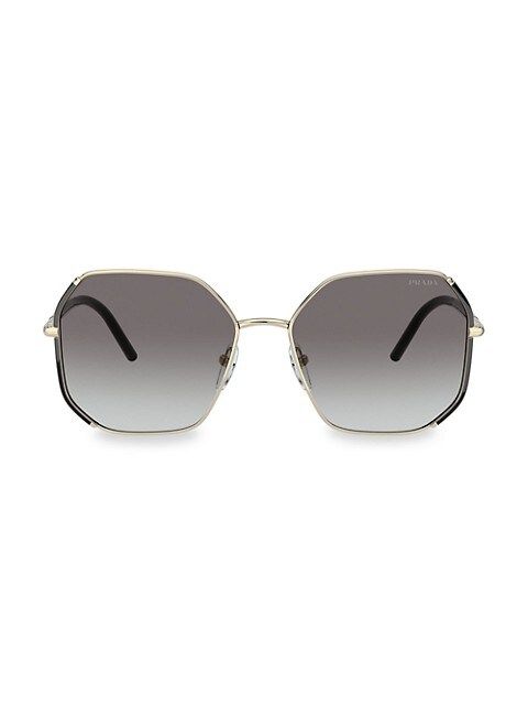 58MM Square Sunglasses | Saks Fifth Avenue