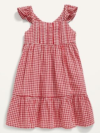 Ruffled Gingham Swing Dress for Toddler Girls | Old Navy (US)