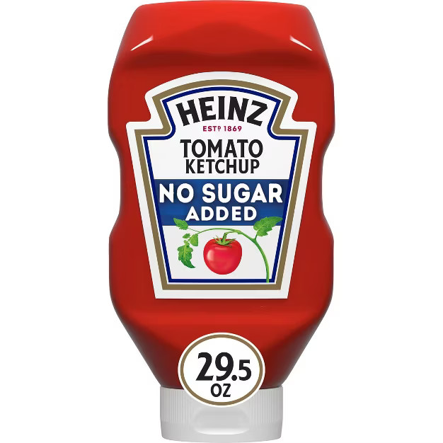 Heinz No Sugar Added Tomato Ketchup - 29.5oz | Target