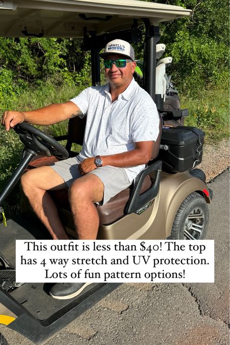 Top and shorts fit tts. You can still get this outfit by Father’s Day! The top is less than $20 and so are the shorts. Rob said both are lightweight and very comfortable! @walmart #walmartpartner #walmartfinds

#LTKGiftGuide #LTKMens #LTKFindsUnder50
