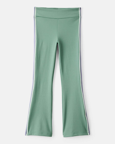 Girls Knit Flare Active Pants - Green | Carter's Inc