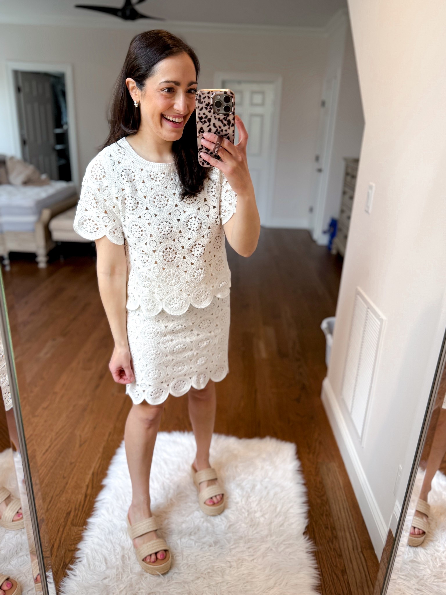 Loft 50% off & free shipping
Top: XS
Skirt: XS (need a small)

#LTKStyleTip #LTKWorkwear #LTKSaleAlert