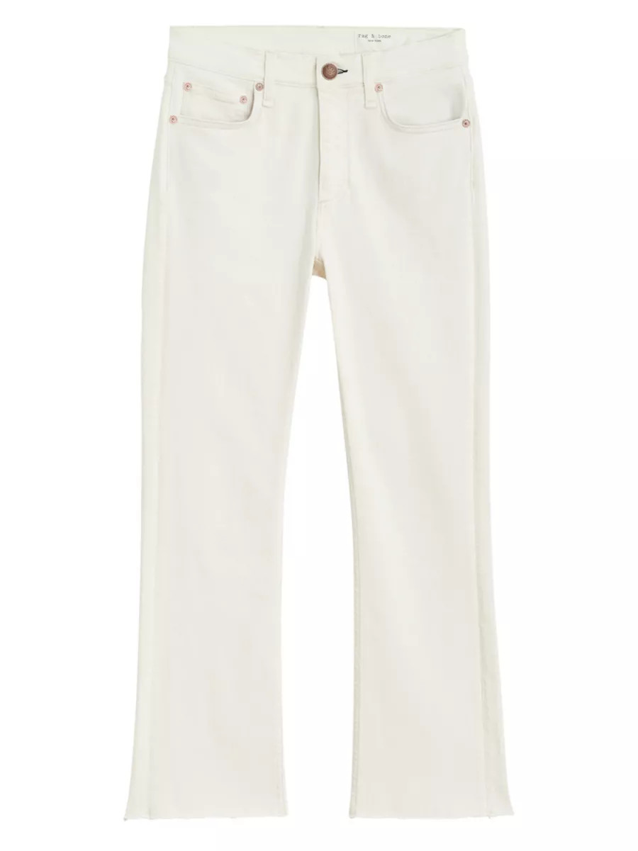 rag & bone Peyton Mid-Rise Ankle Bootcut | Saks Fifth Avenue | Saks Fifth Avenue