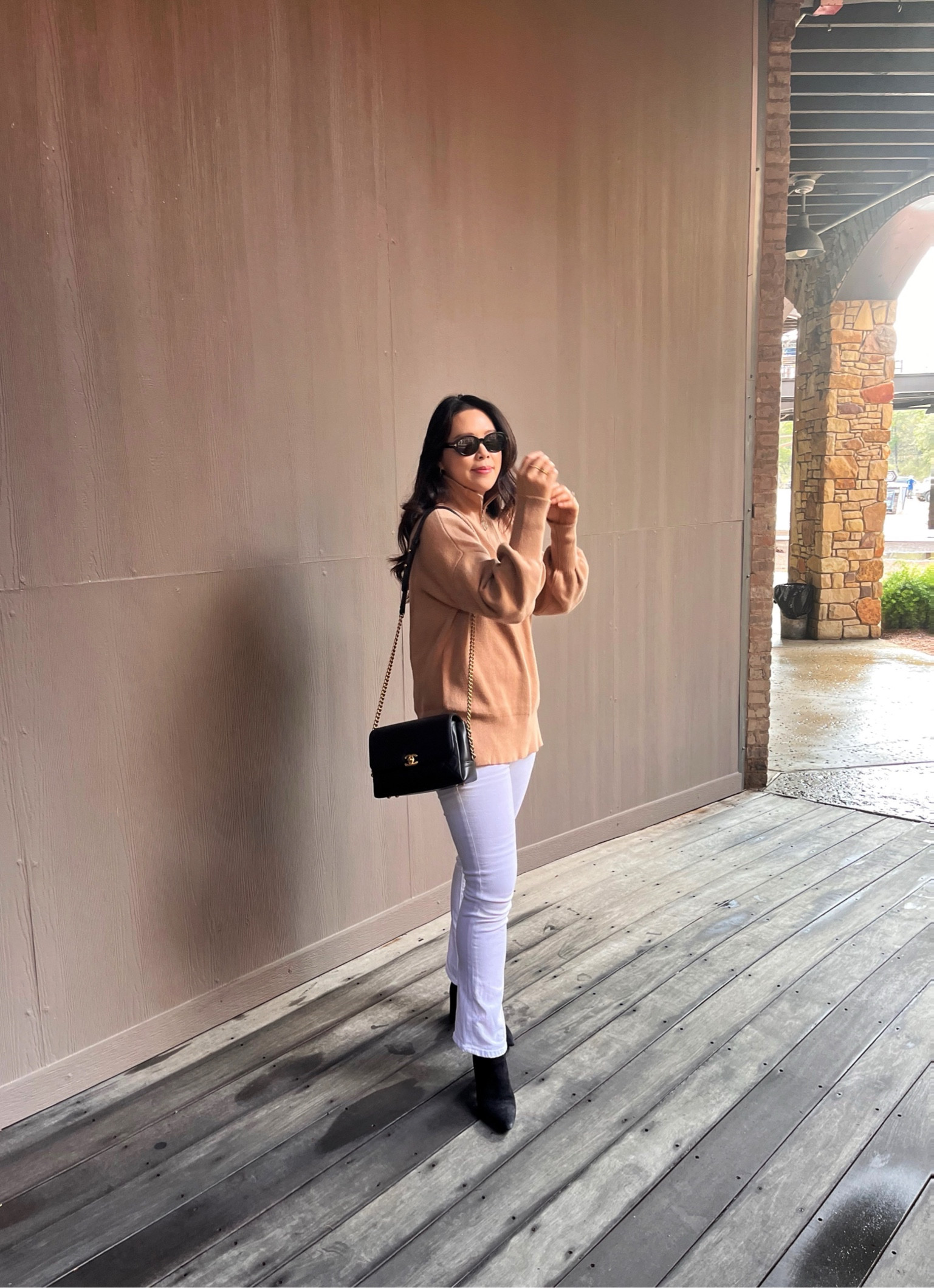 One of my favorite purchases from Amazon this week has got to be this super soft quarter zip sweater. Got so many compliments on it! The quality is comparable to sweaters purchased from high-end brands! 

#LTKU #LTKstyletip #LTKfindsunder50