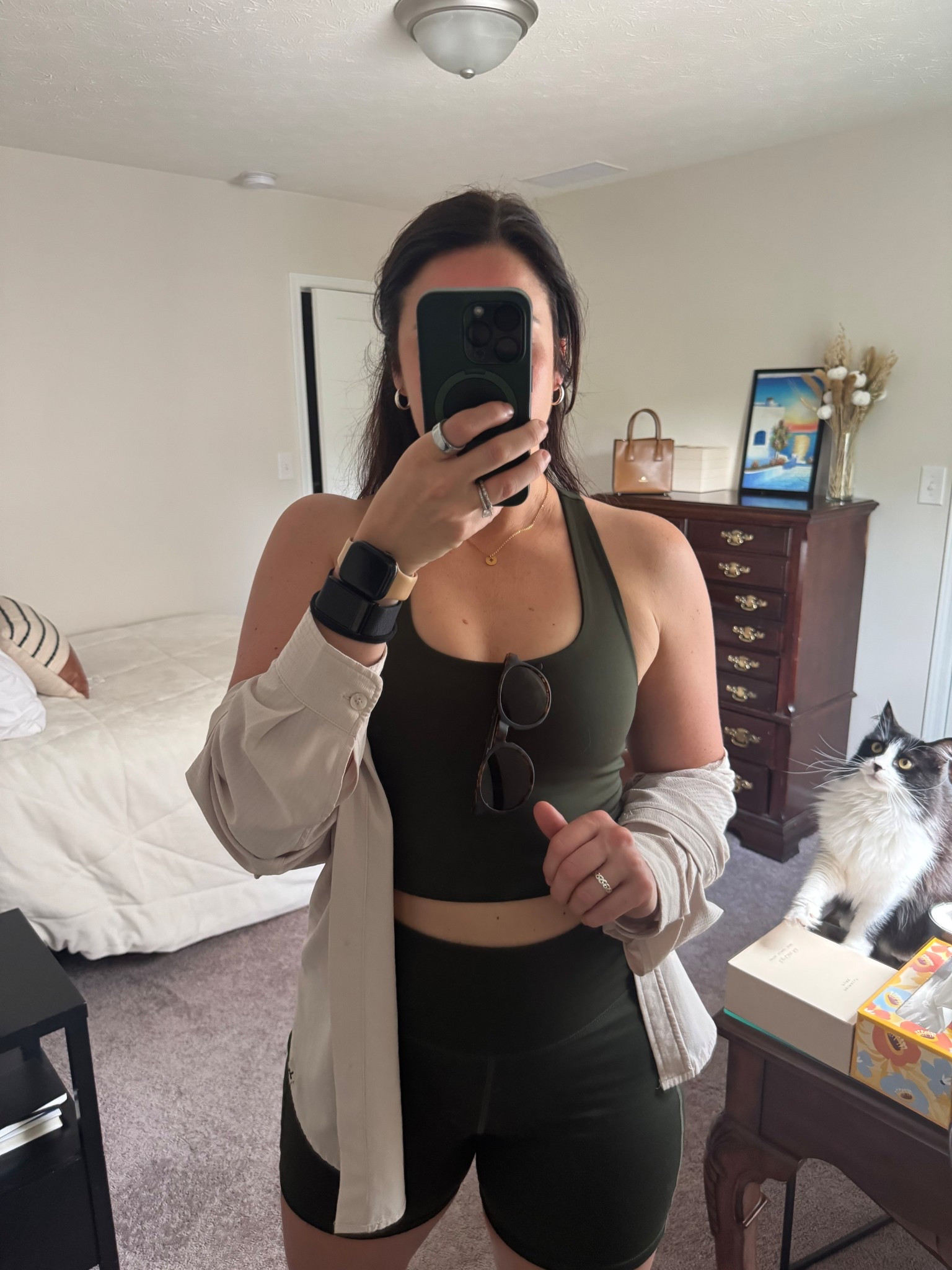 She is a set girly now! 

New set from Girlfriend Collective 
Color: Terrace
Racerback Bra: Medium
Compressive Pocket Run Short: Large



#LTKTravel