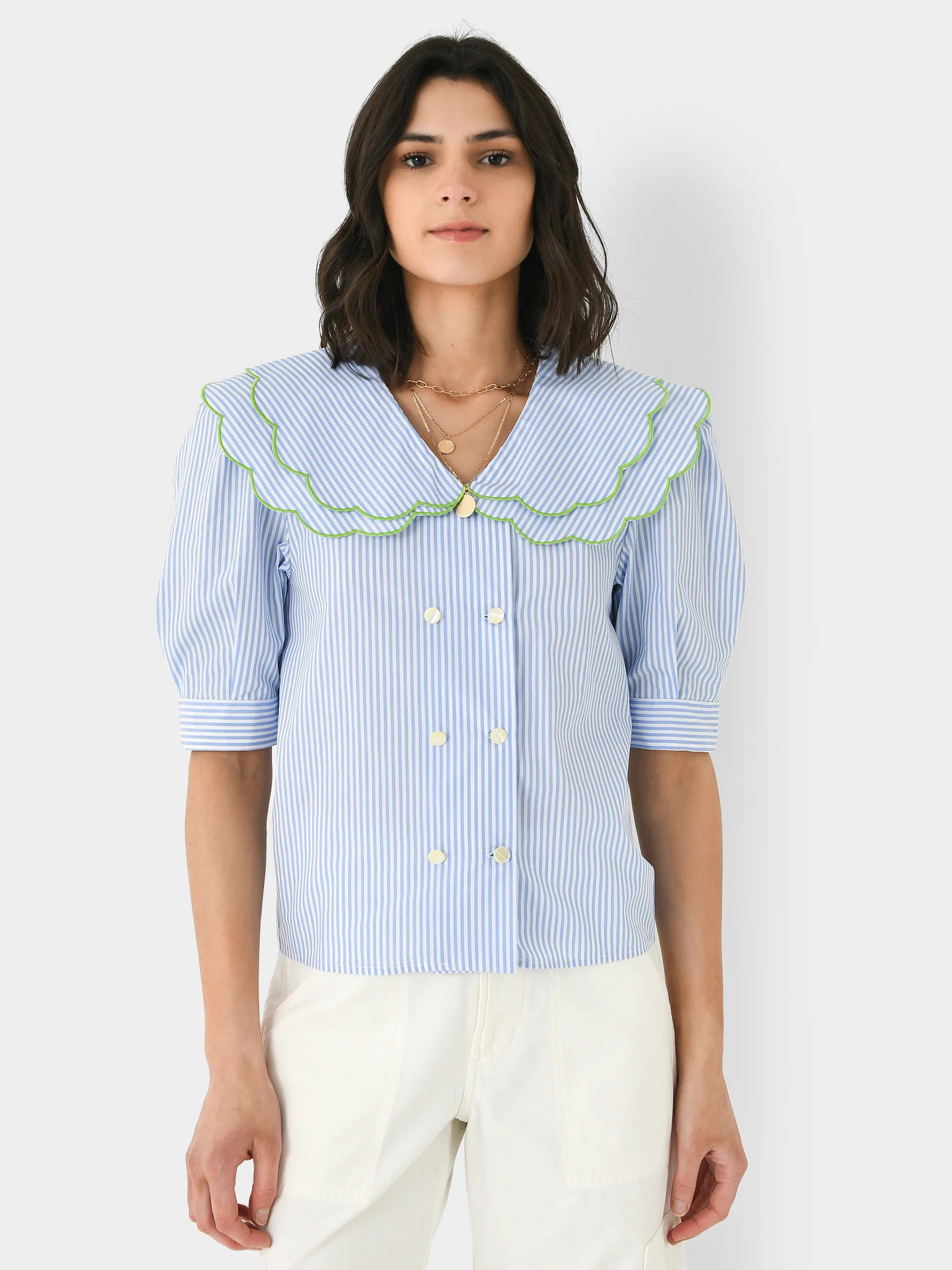 LA VESTE
                      
                     Women's Tea Time Shirt | Saint Bernard