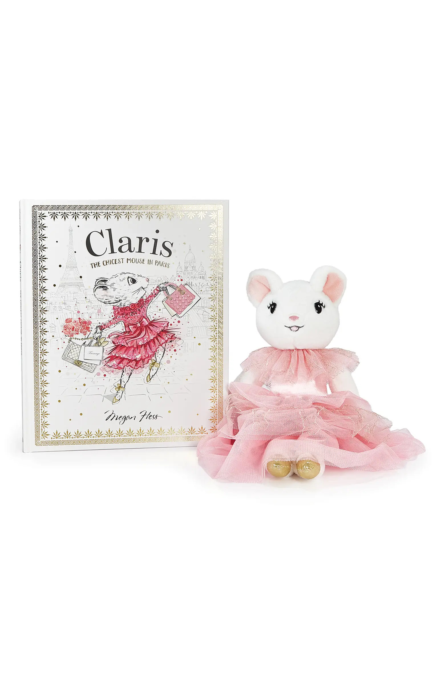 Claris the Mouse 'Claris The Chicest Mouse In Paris' Book & Stuffed Animal Set | Nordstrom | Nordstrom