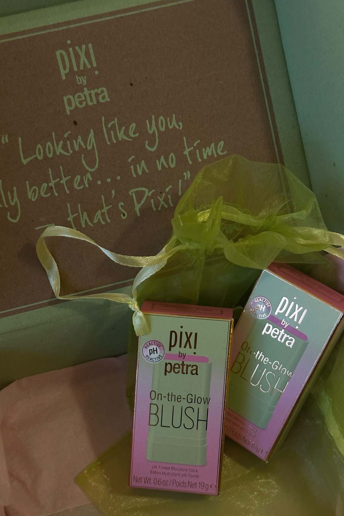 #PixiGlow, personalized for you!
Introducing the On-the-Glow BLUSH in CheekTone - our newest bespoke beauty innovation.
This hydrating formula effortlessly blends on both cheeks & lips, blossoming into a hue exclusively yours, a hint-of-a tint pink activated by your unique pH balance.
2 pH reactive hydrating solid cheek tint
# Creates your own unique pink blush
# Vitamin packed for antioxidant protection


#LTKhome #LTKbeauty #LTKtravel