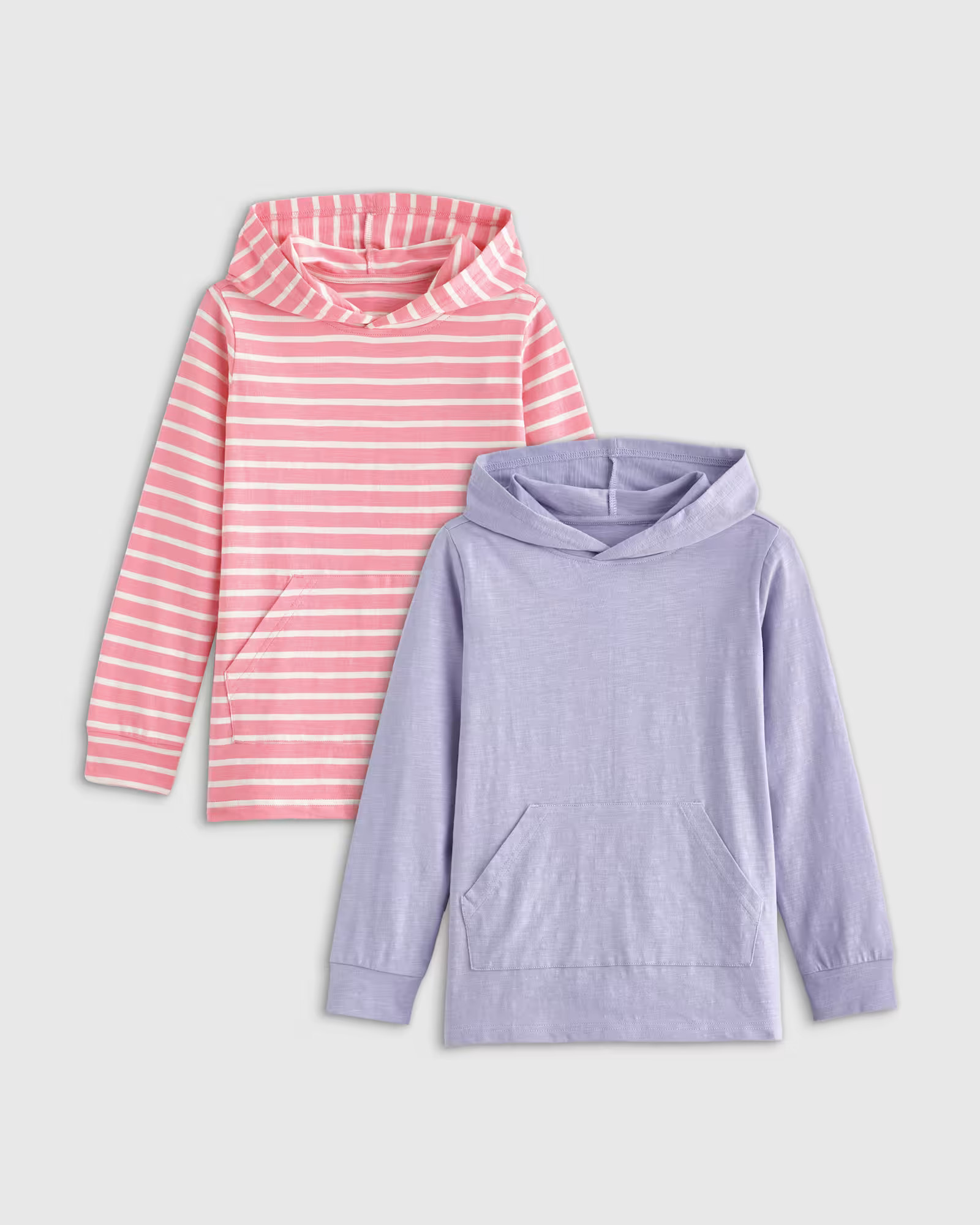 100% Organic Cotton Slub Hooded Tee 2 -Pack | Quince
