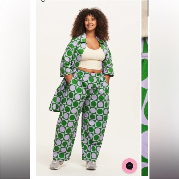 NWT Lucy & Yak Beau Trousers In Rhapsody Print Size 26R | Poshmark