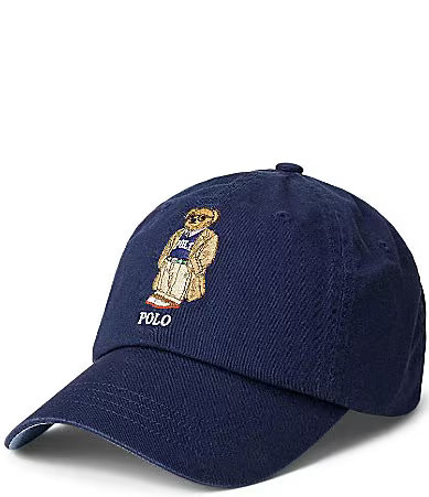 Polo Ralph Lauren Big Tall Polo Bear Twill Cap - One Size | Dillard's