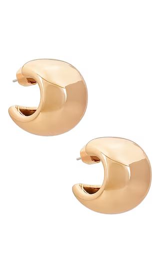 Camilla Hoops in Gold | Revolve Clothing (Global)
