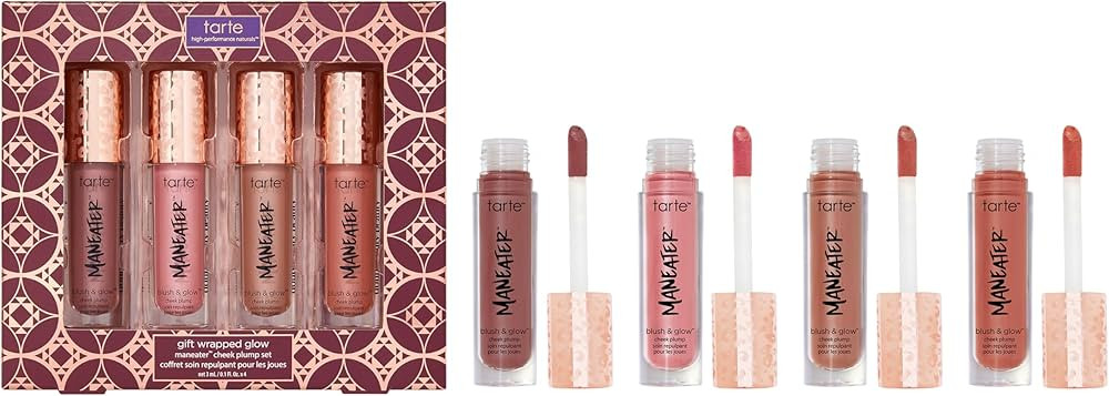 tarte maneater blush & glow cheek plump – Lightweight Cheek Tint & Illuminator with Coconut Wat... | Amazon (US)