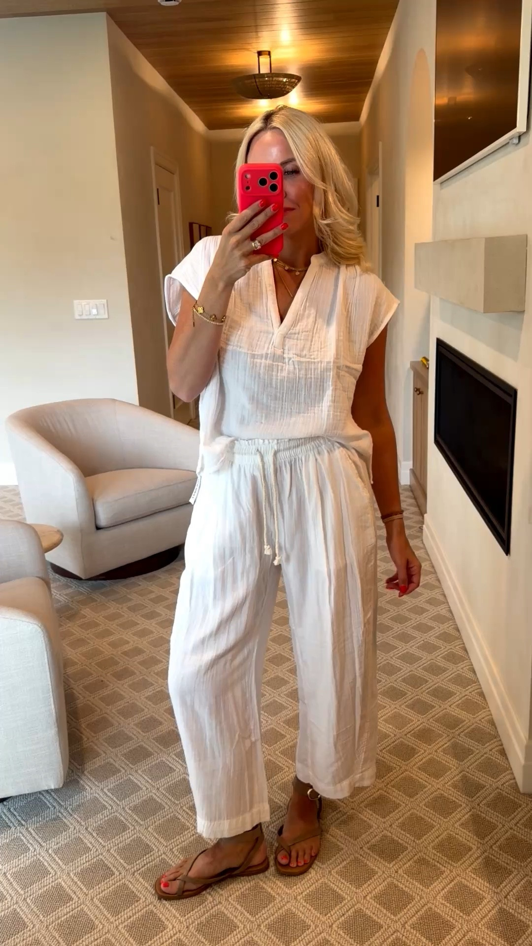 Here are the matching pants! Size M in both

#LTKootd #LTKgrwm #LTKmomlife