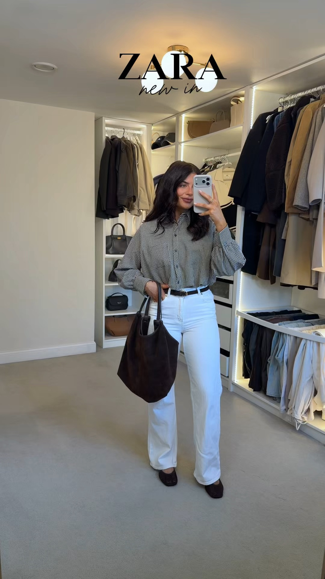 Zara new in 🤎

A mix of new in pieces - wearing size S in everything 

Causal wear, jeans, denim, spring, outfit inspiration 

#LTKuk #LTKspring #LTKjeans