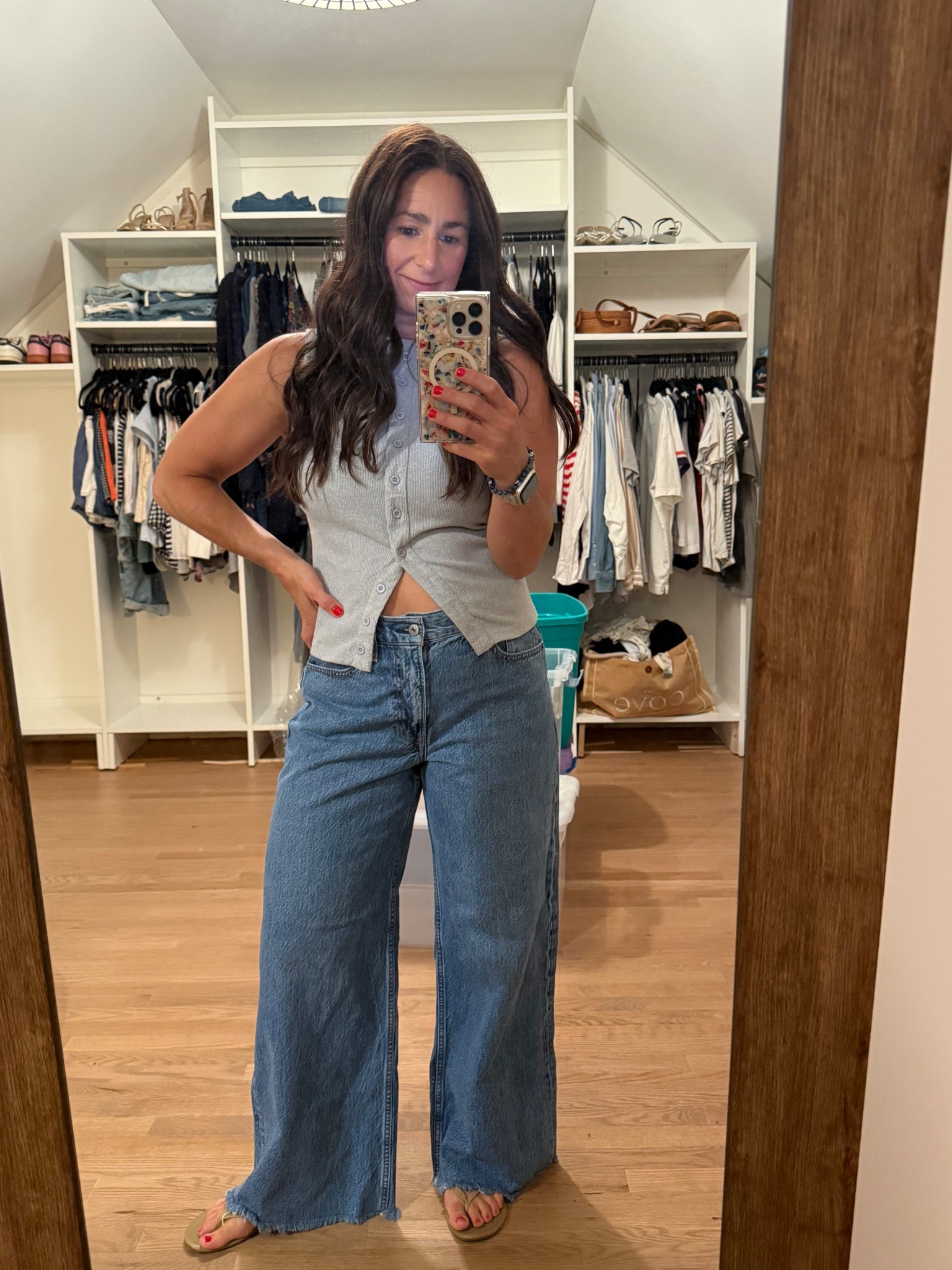 Off to Boston in this $20 tank. In a size medium  

#LTKTravel #LTKSeasonal #LTKOver40