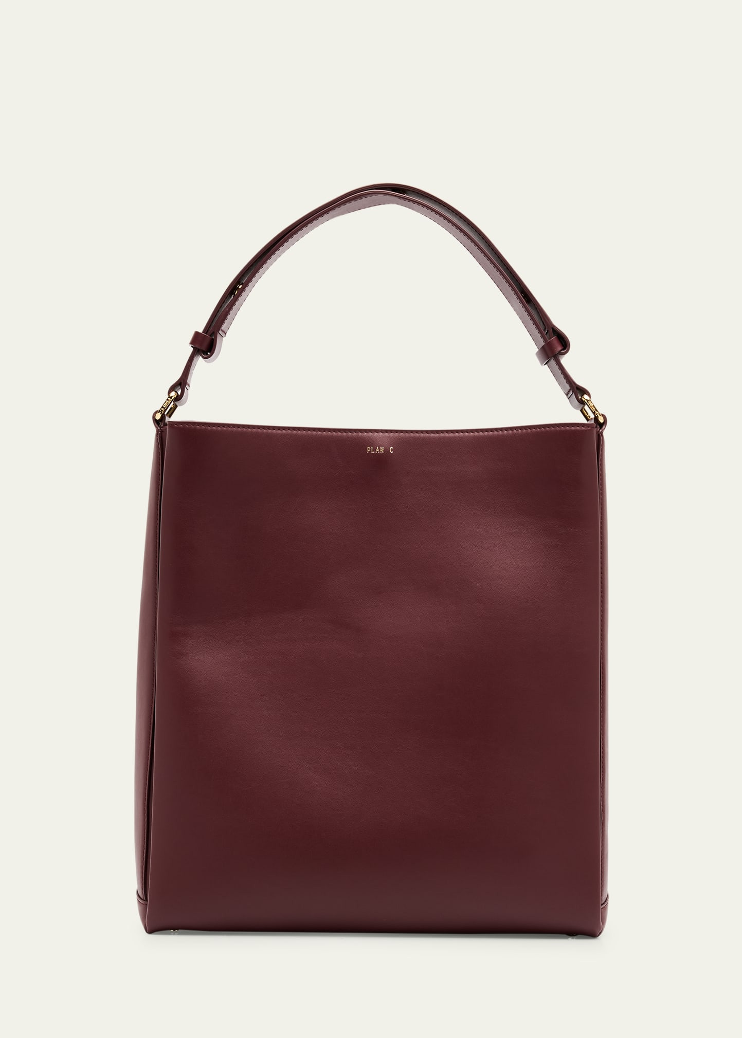 Plan C Folded Tote Bag in Vitello Leather | Bergdorf Goodman