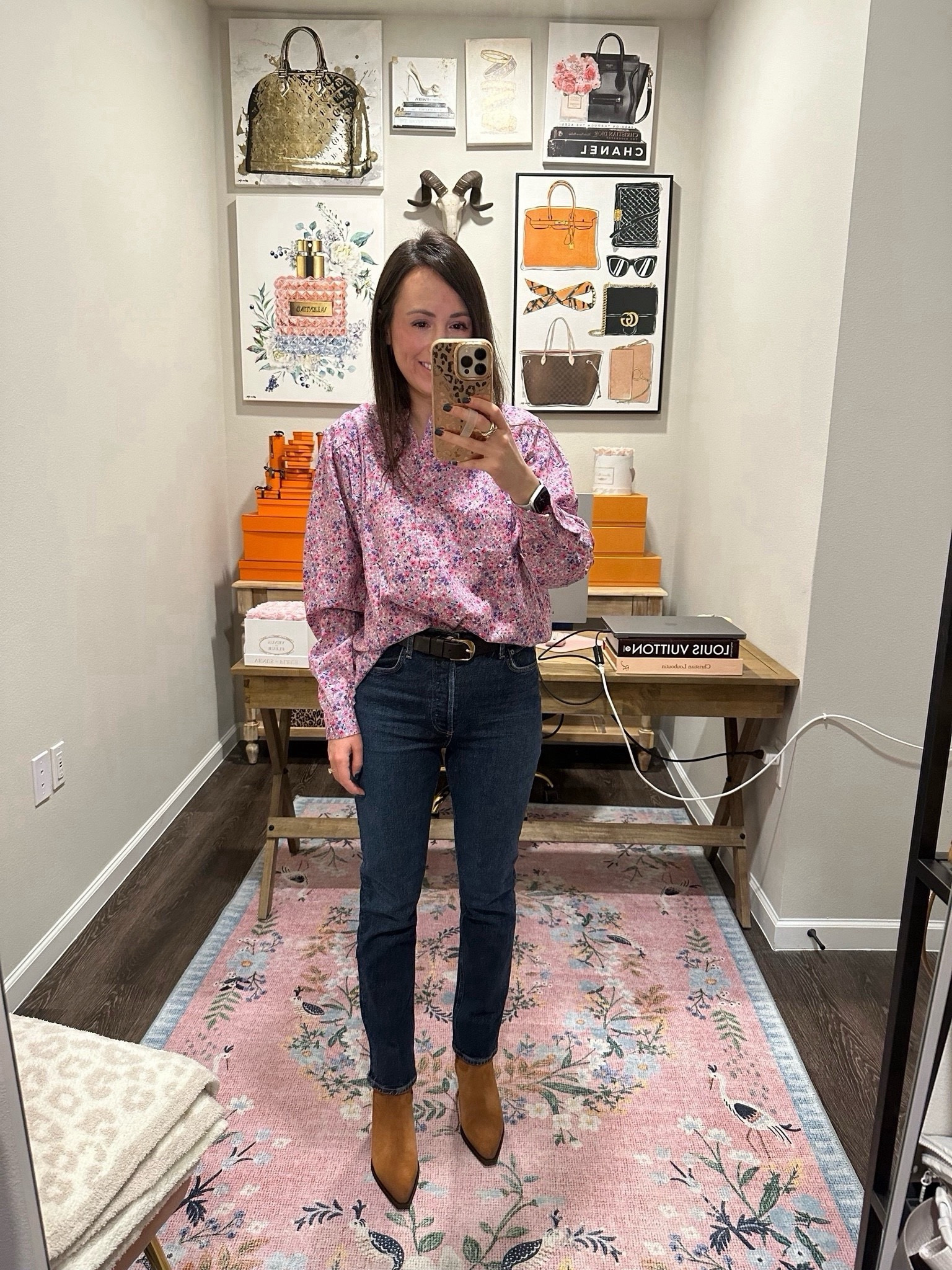 Ba&sh blouse (xs), agolde jeans (25), Sam Edelman boots (tts), frame belt (xs)



#LTKSeasonal #LTKstyletip #LTKfindsunder100